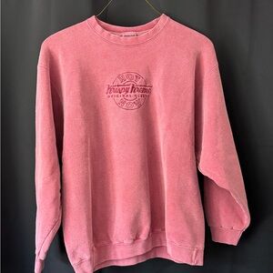 Vintage-Made In USA-Comfort Colors-Large- Krispy Cream Hot Now Sweatshirt